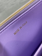 MISS CARO MINI BAG 17 IN BABY PURPLE MACROCANNAGE LAMBSKIN