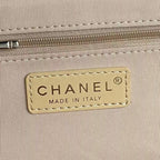 ミディアムカメラバッグ 23インチ ベージュイエロー ラムスキン ゴールド金具