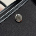 ガーデンパーティー 30cm ブラック トイレットペーパー コットンキャンバス＆カーフスキン