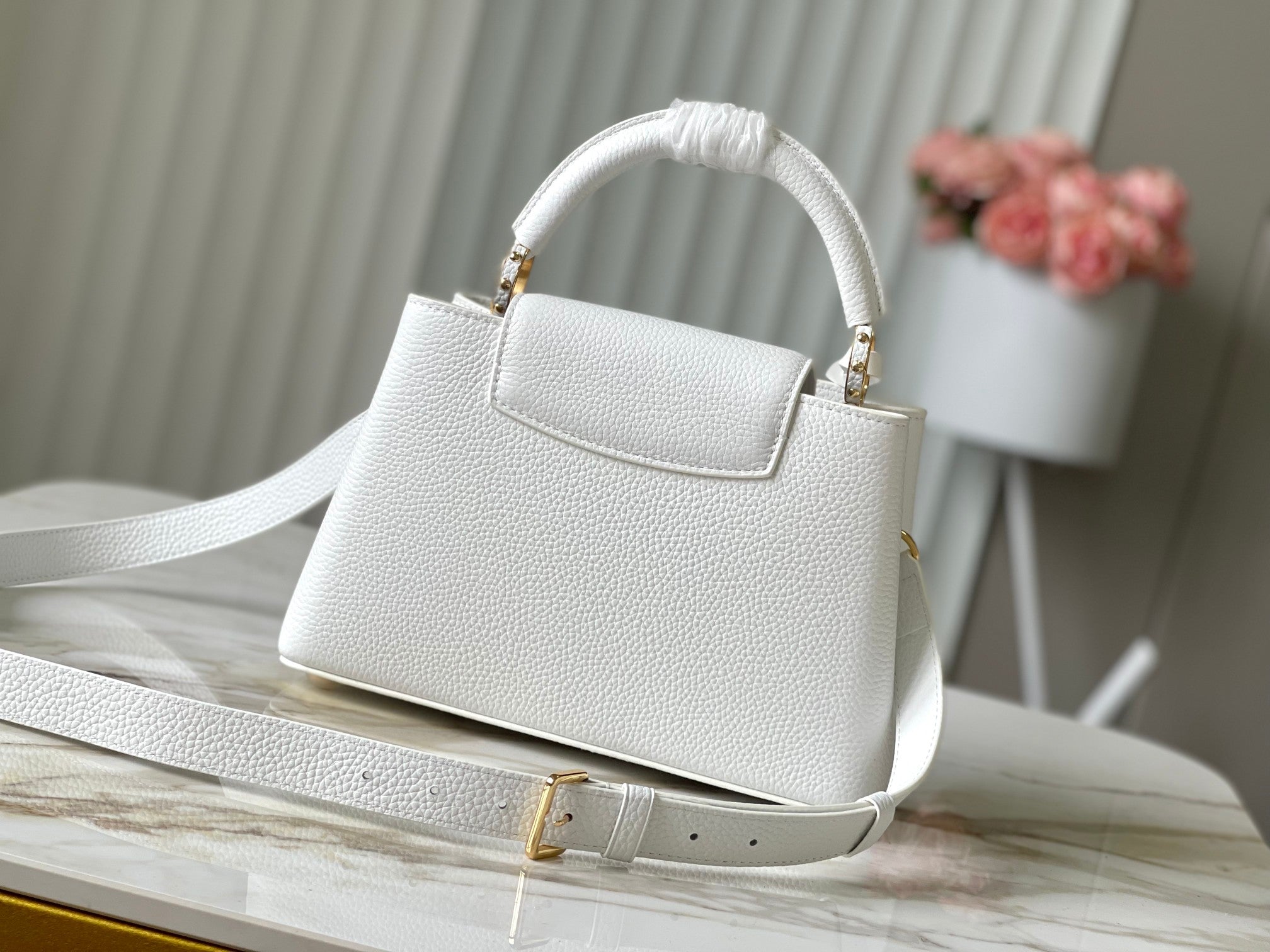 カプシーヌ BB 27 ホワイト トリヨンゴールドハードウェア