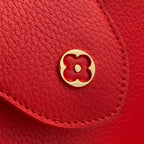 カプシーヌ ミニ 23 レッド トリヨン ゴールド ハードウェア