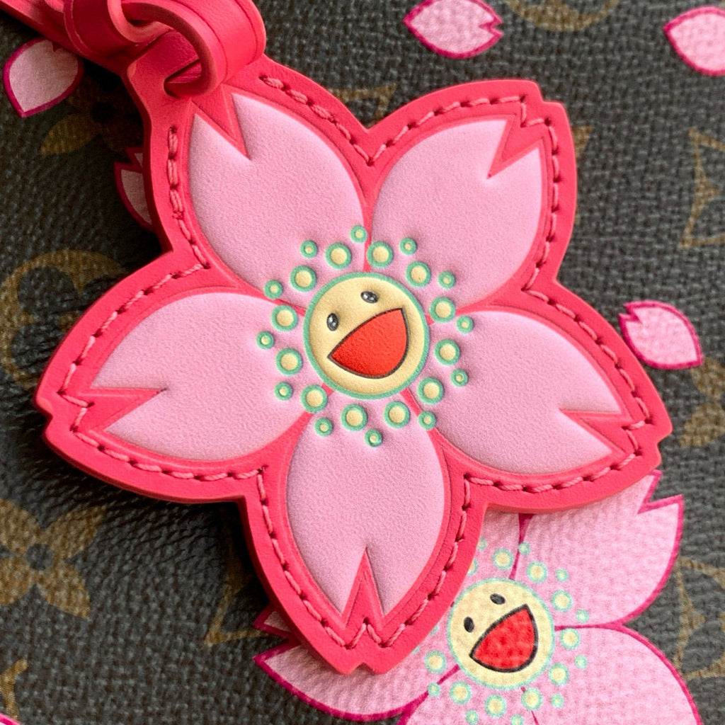 スピーディー バンドリエール チェリーブロッサム 25 サクラブラウン モノグラム コーティングキャンバス