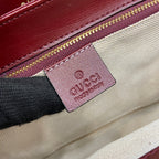 ホースビット 1955 ショルダーバッグ 25インチ ワインレッド ラムスキン ゴールド金具