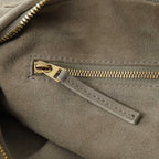 ボッテガ・ヴェネタ 25S スモール ジョディ 48 ミューテッドトープ スエード ゴールド金具