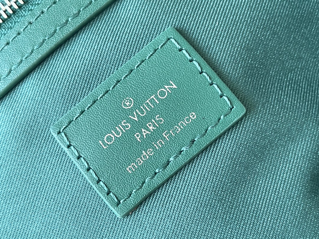 キーポル バンドリエール 50 グリーン モノグラム ヘリテージ キャンバス