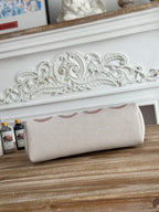 ハーブバッグ ジップ 31 ラッカー仕上げバッグ（オフホワイト ミックスレッド H プルーム キャンバス）