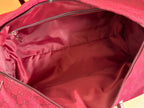 GG SMALL DUFFLE BAG 42 IN ROSSO ANCORA RED GG CANVAS