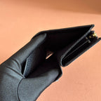 GGマーモント スモールウォレット 11 ブラック カーフスキン