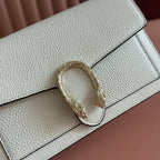 グッチ 25S ディオニュソス ウォレット オン チェーン 20 アイボリーカーフスキン