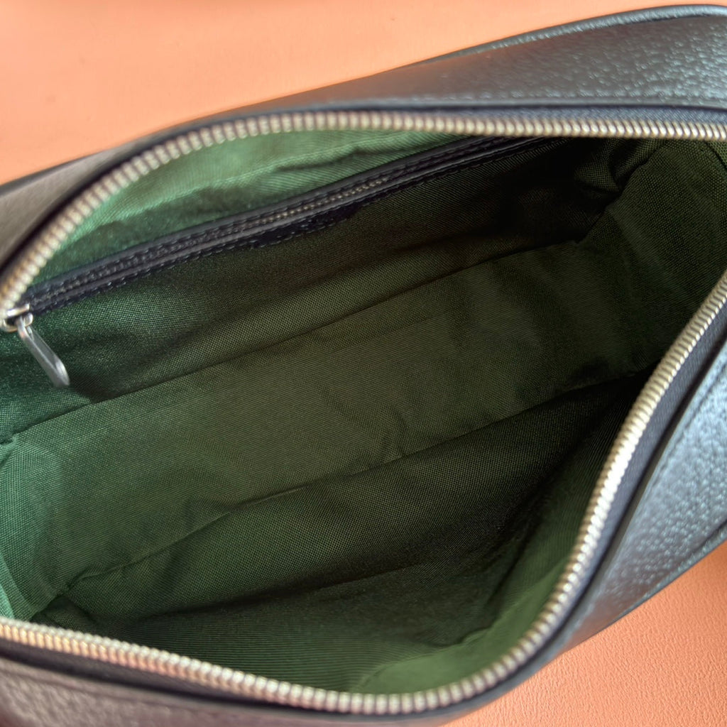 グッチ 25S オフィディア クロスボディバッグ 28 ブラック カーフスキン