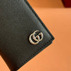 グッチ 25S マーモント ウォレットバッグ 10 ブラック カーフスキン