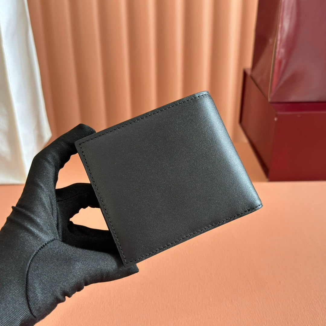 グッチ 25S マーモント ウォレットバッグ 11インチ ブラック カーフスキン シルバー金具