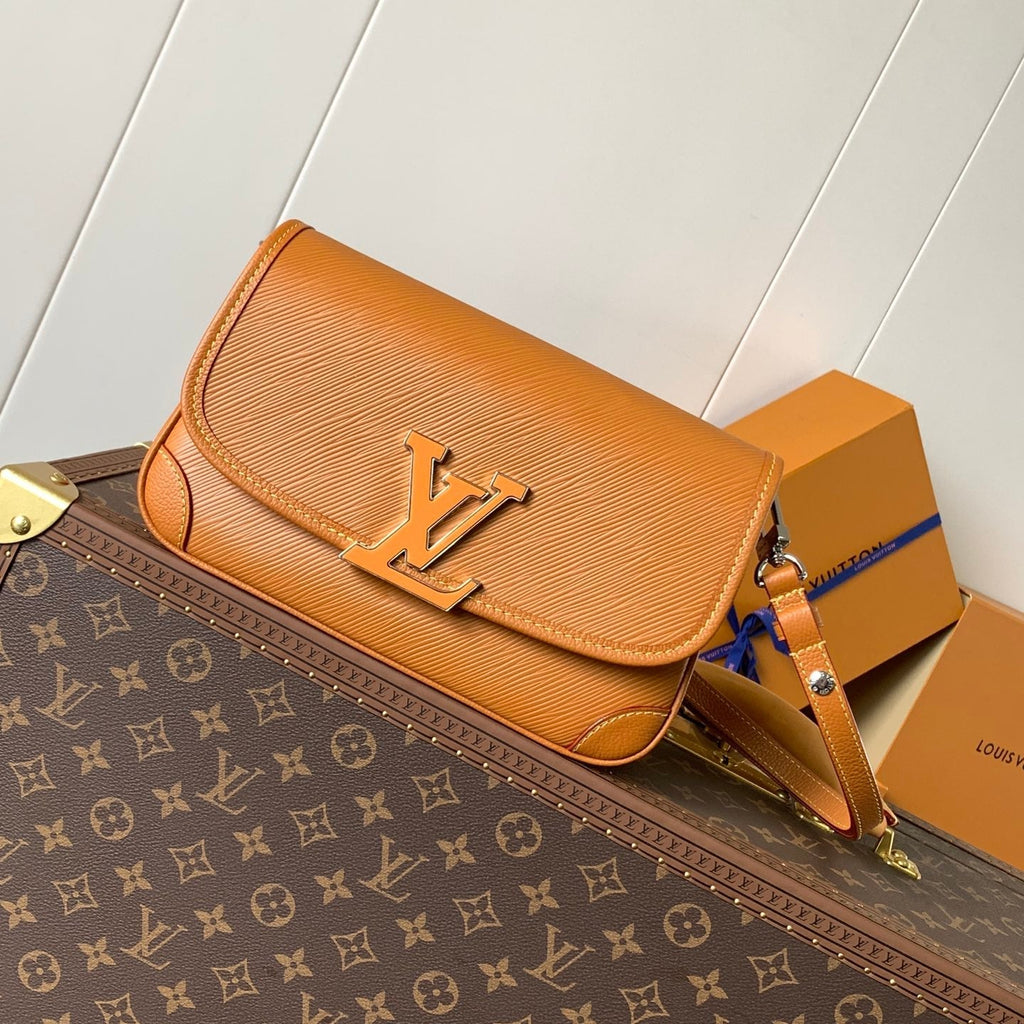 BUCIバッグ 24インチ ゴールドミエルブラウン エピグレインカウハイド