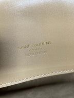 LE 37 ミディアム バケットバッグ 25インチ シダーブラウン カーフスキン ゴールド金具