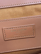 ソルフェリーノ ミディアム クロスボディバッグ 23インチ ベージュ ミックスブラウン ラフィア