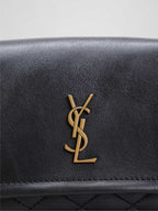 ミニ ノリータ バッグ 18インチ ブラック ラムスキン 銅製金具