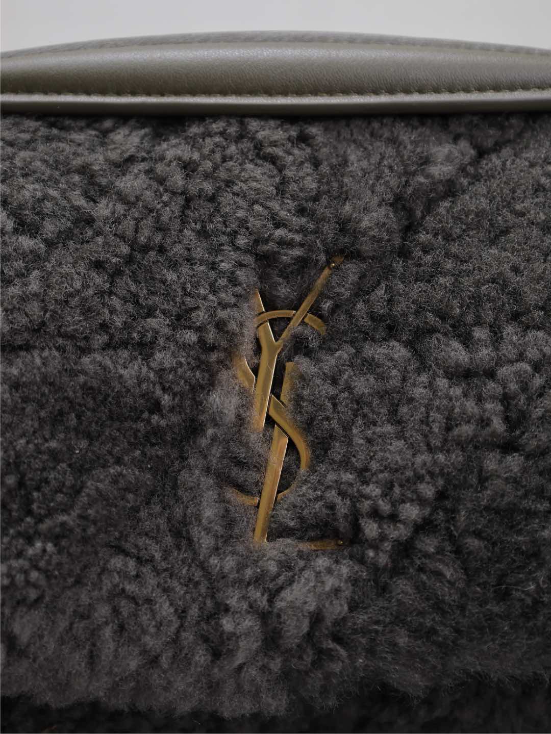 ジェイミーバッグ 25 ダークグレー ラムウール
