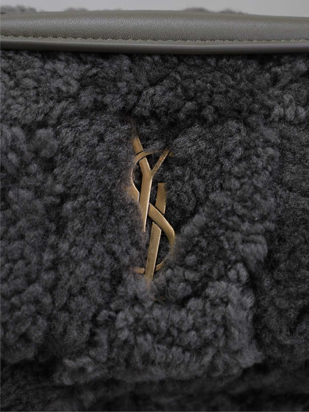 ジェイミーバッグ 20 ダークグレー ラムウール