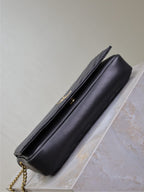 ケイト 99 ミディアムバッグ 26インチ ブラック キルティングナッパカーフスキン 銅製金具