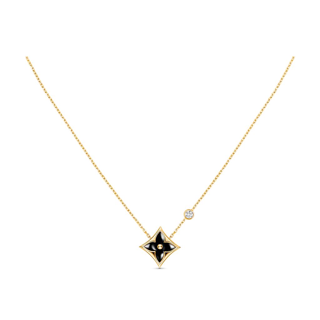 [⭐JeweliWhal]STAR BLACK MOP NECKLACE