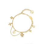 [⭐JeweliWhal]BLOOMING PINK GOLD MOP BRACELET