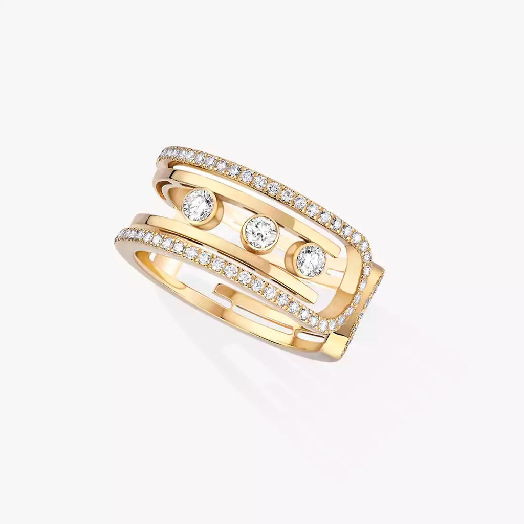 [⭐JeweliWhal]Move 10th Diamond Ring in Gold