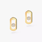 [⭐JeweliWhal]So Move Diamond Earrings in Yellow Gold