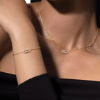 [⭐JeweliWhal]Diamond Necklace Move Uno