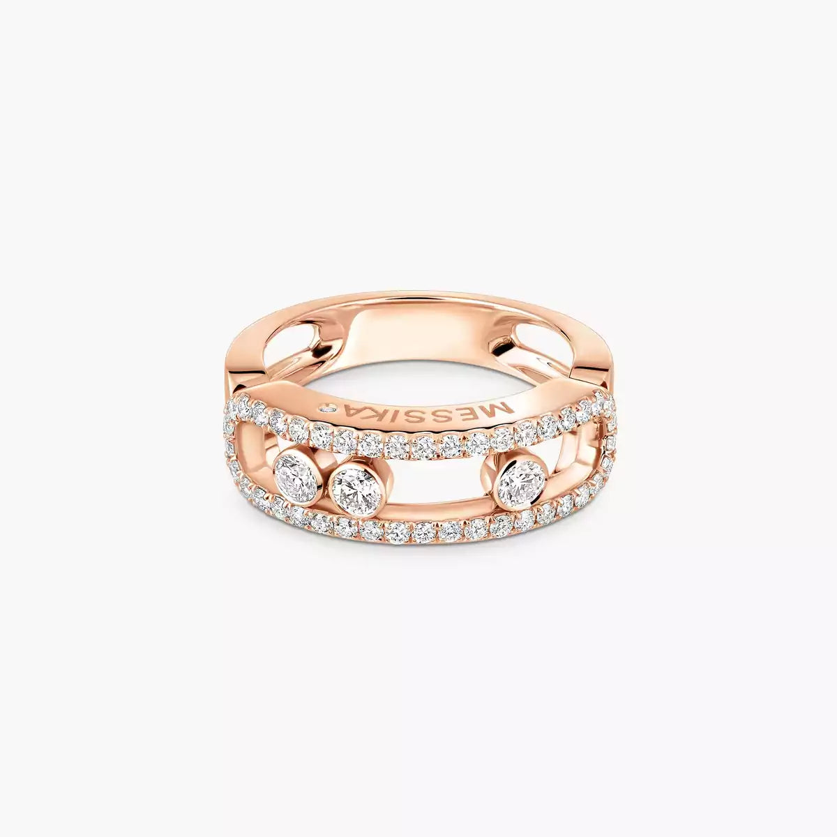 [⭐JeweliWhal] Move Gold Diamond Pave_ Ring