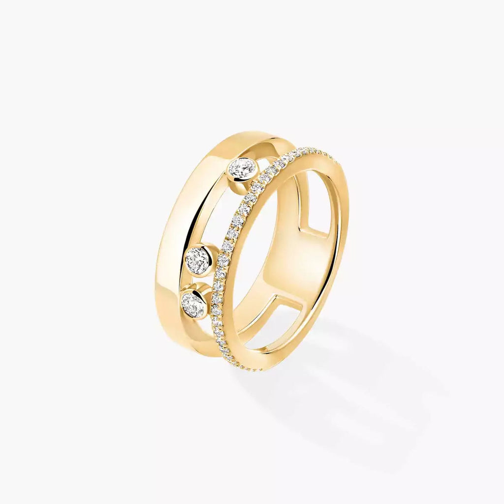 [⭐JeweliWhal]Move Romane Diamond Ring