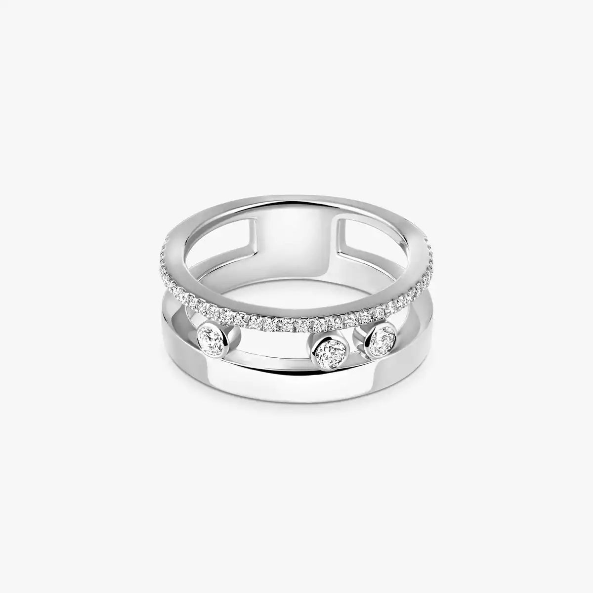 [⭐JeweliWhal]Move Romane Diamond Ring