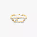 [⭐JeweliWhal]Move Uno Diamond Ring in Gold