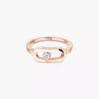 [⭐JeweliWhal]Move Uno Diamond Ring in Gold