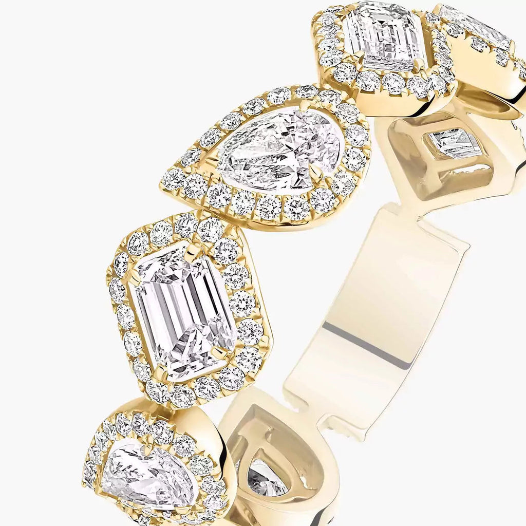 [⭐JeweliWhal]Diamond Wedding Ring My Twin