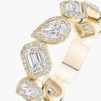 [⭐JeweliWhal]Diamond Wedding Ring My Twin