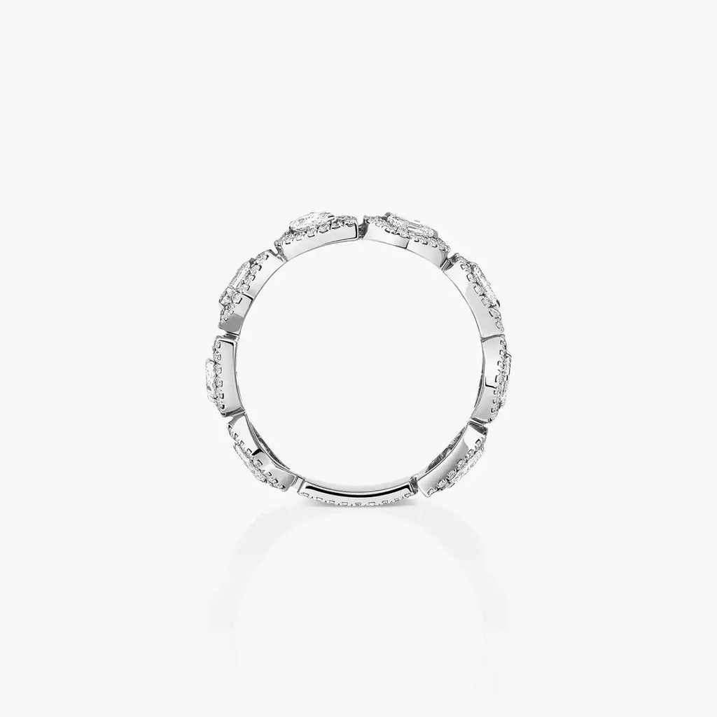 [⭐JeweliWhal]Diamond Wedding Ring My Twin