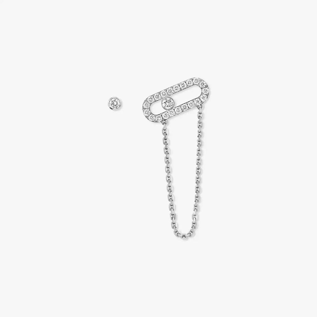 [⭐JeweliWhal]Move Uno Diamond Earrings