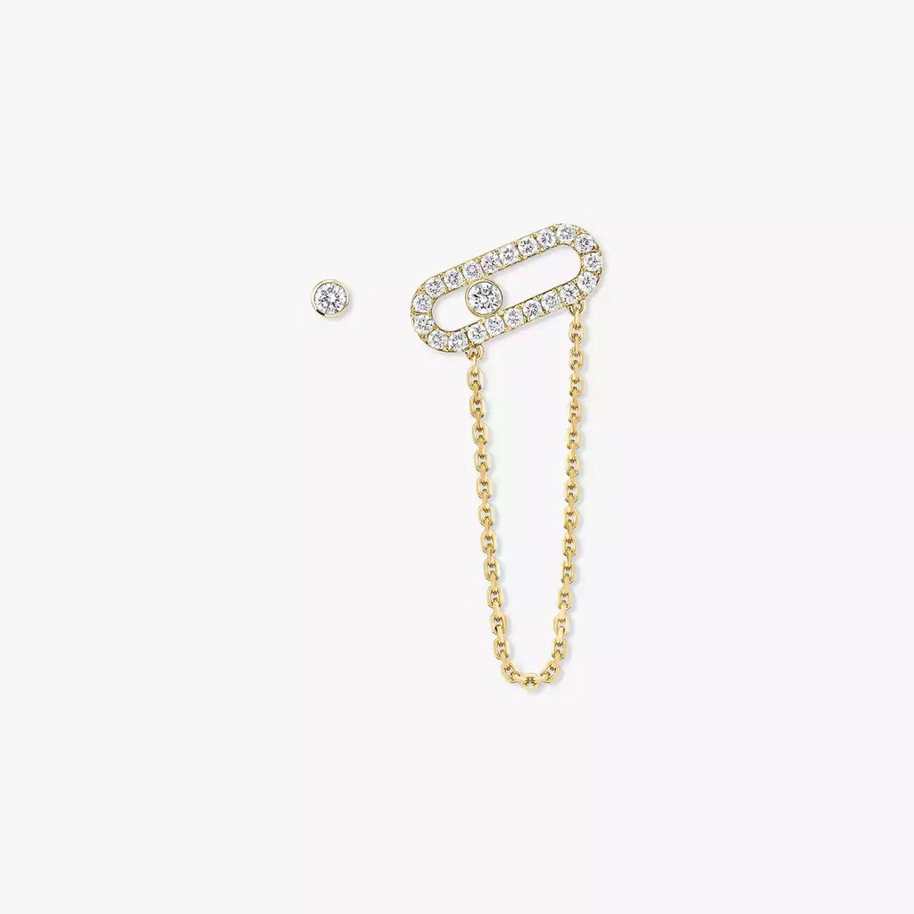 [⭐JeweliWhal]Move Uno Diamond Earrings