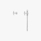 [⭐JeweliWhal]Move Uno Diamond Earrings