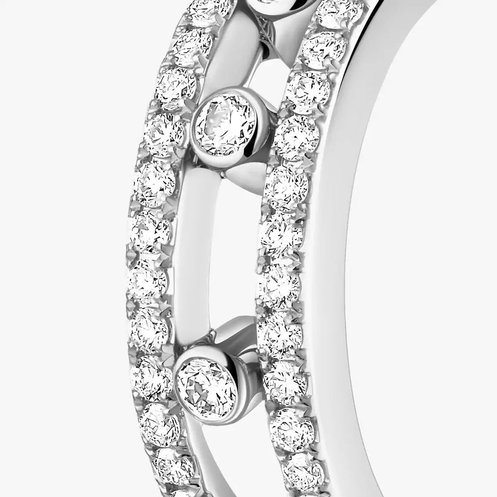 [⭐JeweliWhal]Diamond Pave_ Hoop Earrings Move