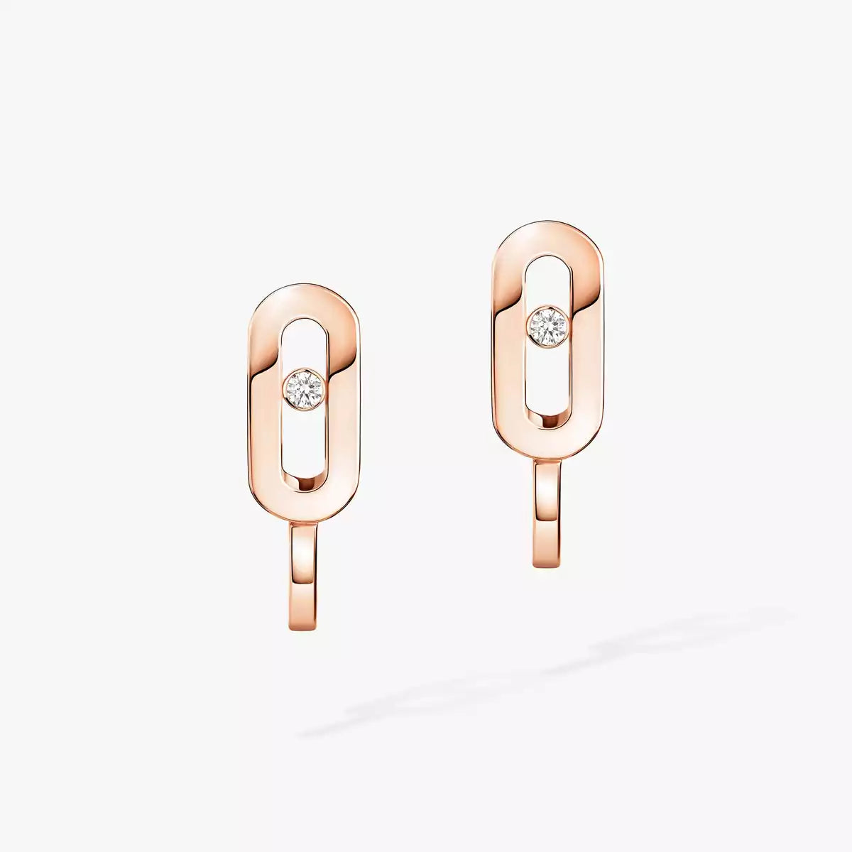 [⭐JeweliWhal]Diamond Mini Hoop Earrings Move Classique