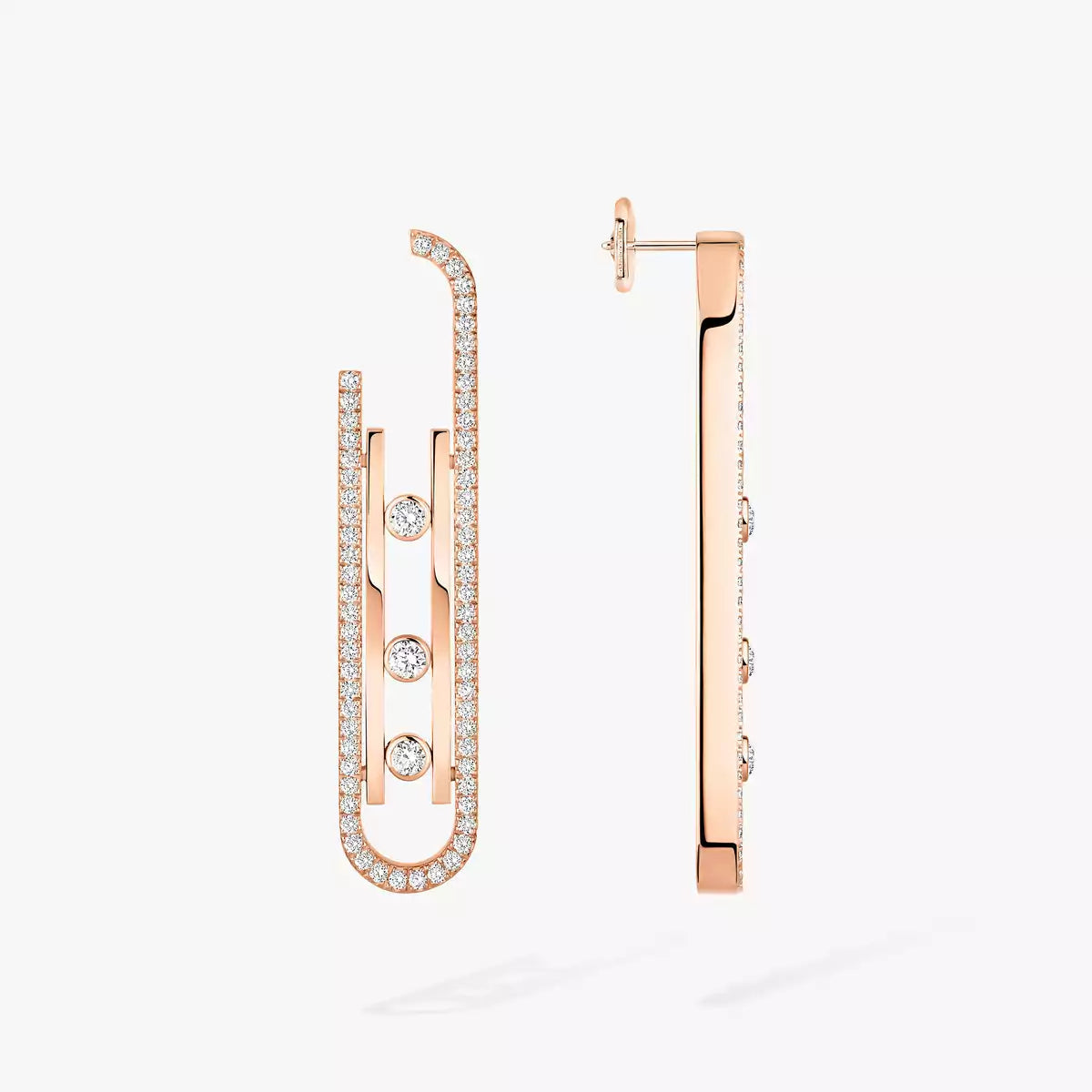 [⭐JeweliWhal]Diamond Pendant Earrings Move 10Th