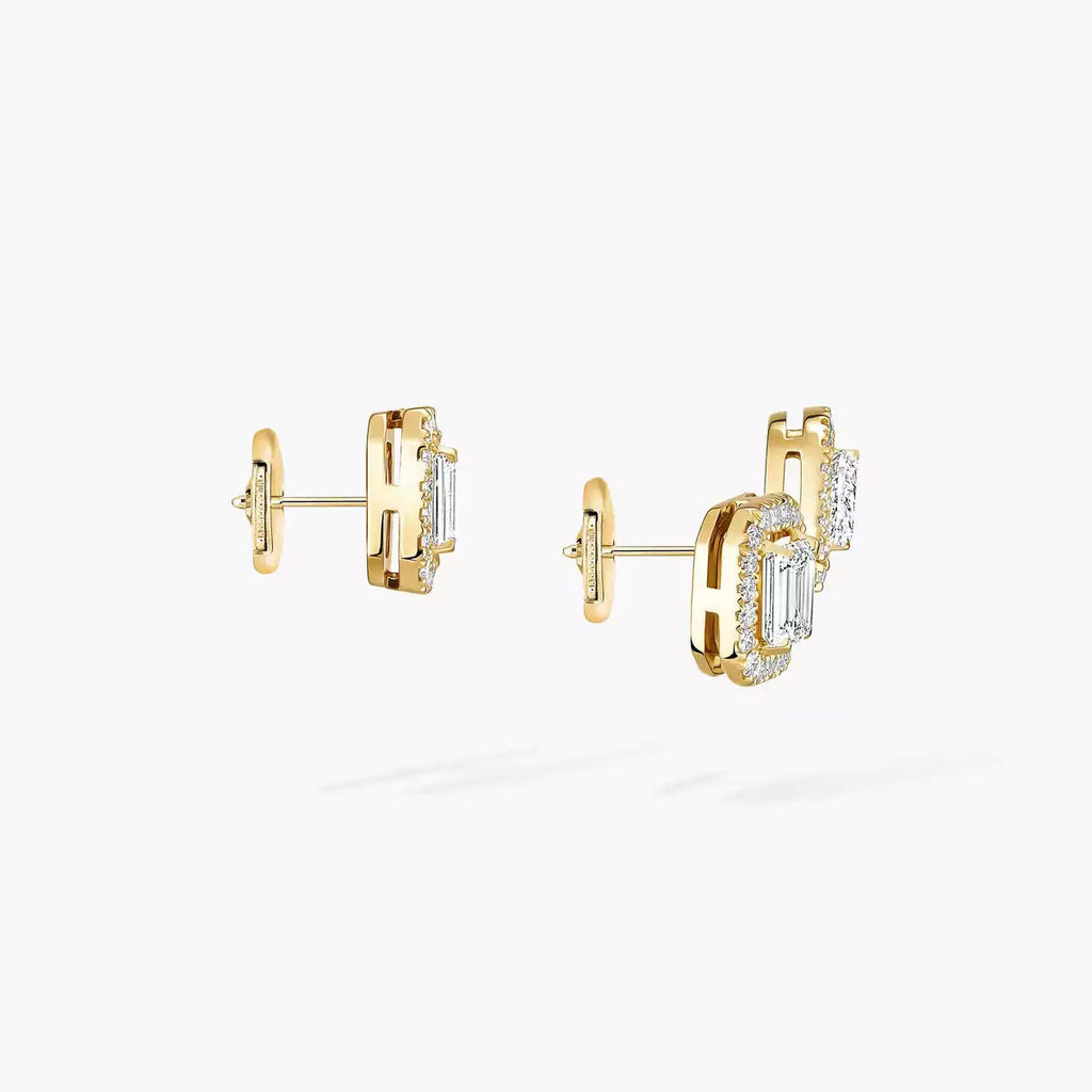 [⭐JeweliWhal]Diamond Earrings 0,10ct My Twin 1+2