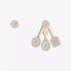 [⭐JeweliWhal] My Twin Trio  Diamond Earrings
