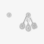 [⭐JeweliWhal] My Twin Trio  Diamond Earrings