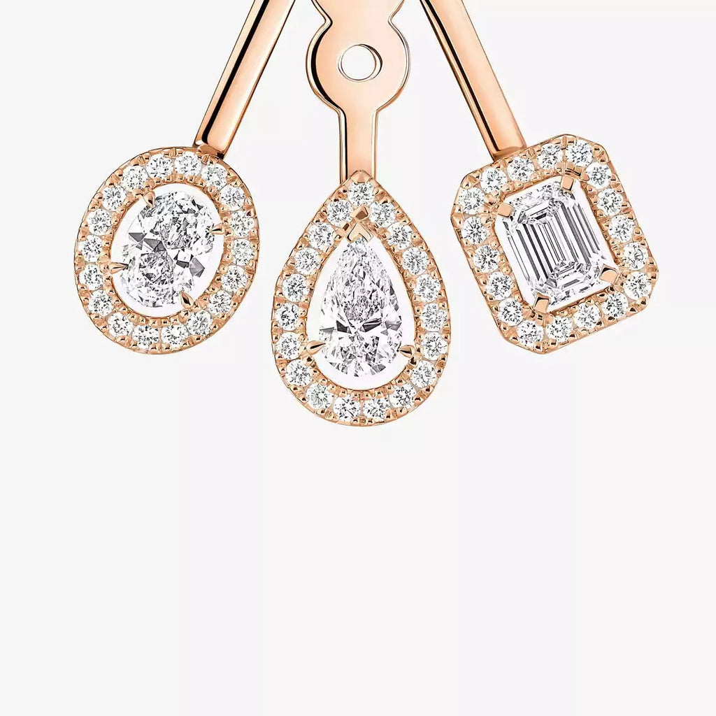 [⭐JeweliWhal] My Twin Trio  Diamond Earrings