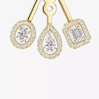 [⭐JeweliWhal] My Twin Trio  Diamond Earrings