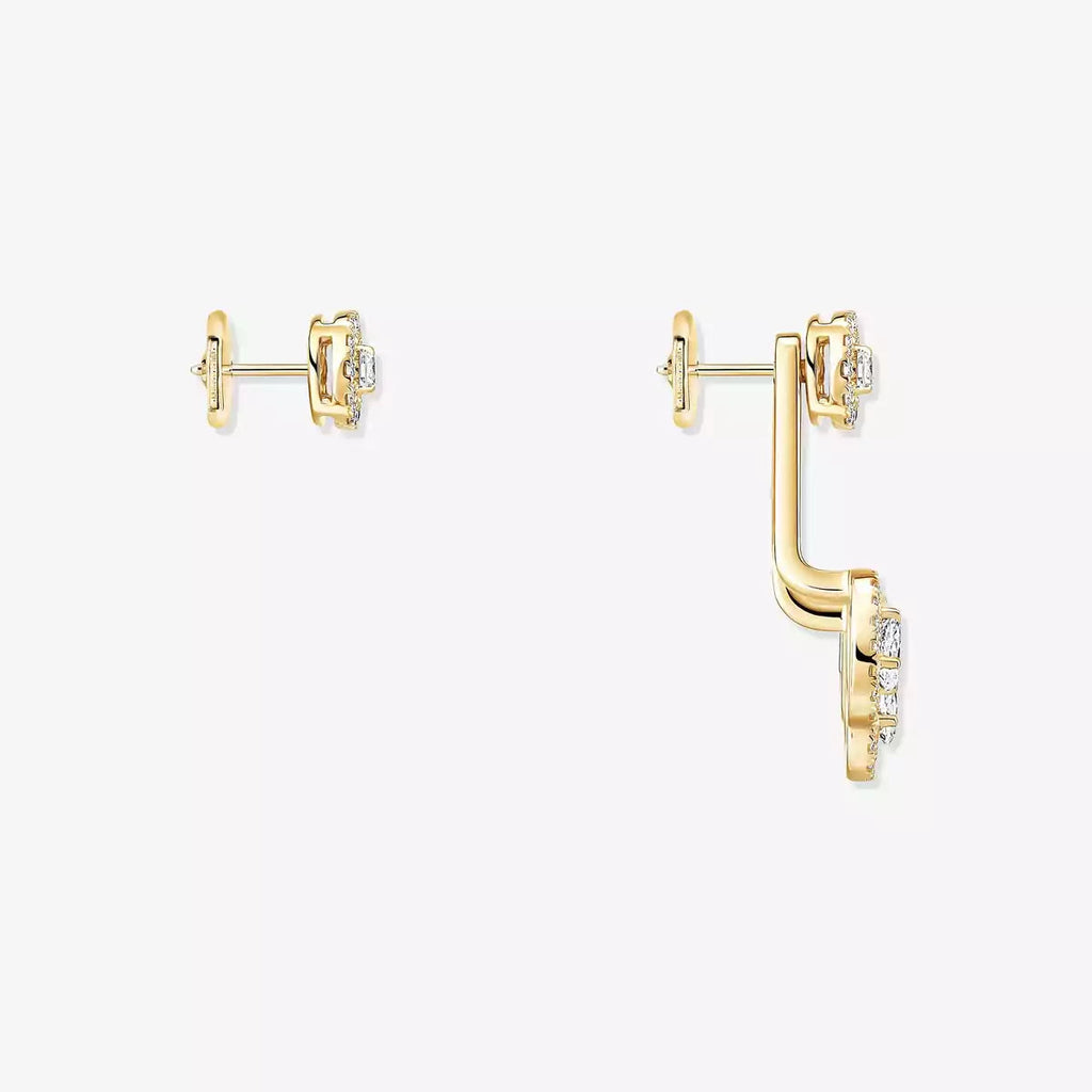 [⭐JeweliWhal] My Twin Trio  Diamond Earrings