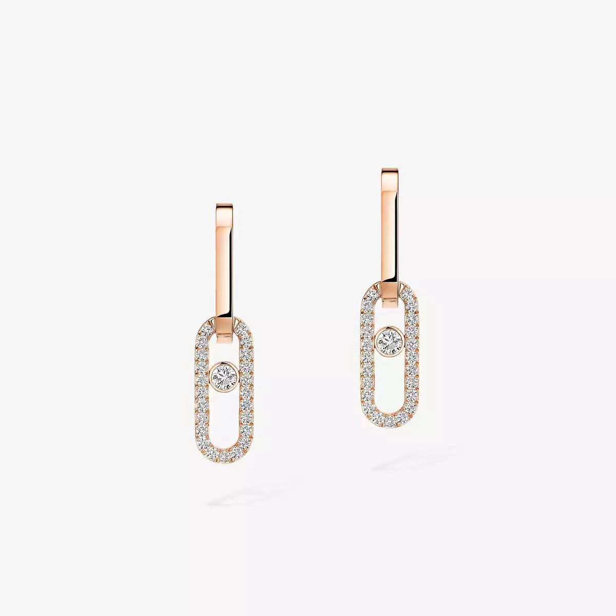 [⭐JeweliWhal]Move Link Diamond Earrings