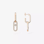 [⭐JeweliWhal]Move Link Diamond Earrings
